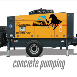 CMH Concrete Pump & Operator For One Load
